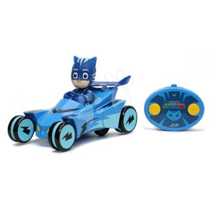 Autíčko na diaľkové ovládanie RC PJ Masks Cat Car Jada modré dĺžka 19 cm