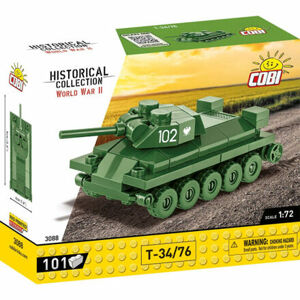 Cobi II WW Tank T-34/76, 1:72