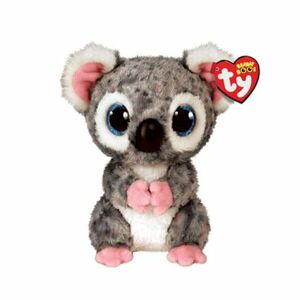 TY Beanie BOOS KARLI, 15 cm - šedá koala