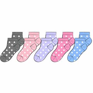Dievčenské ponožky 5pack, Minoti, 14sock 27, Dievča - 98/104 | 3/4let