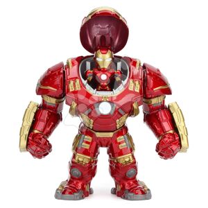 Figúrky zberateľské Marvel Hulkbuster a Iron Man Jada kovové s otvárateľnou helmou výška 16,5 cm a 6 cm