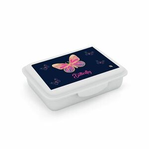 Oxybag Box na desiatu s priehradkou Motýľ 2