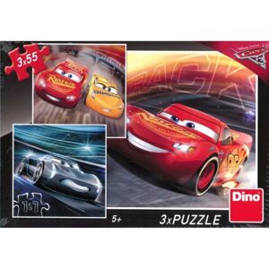 Dino puzzle WD Cars3: Tréning 3x55D