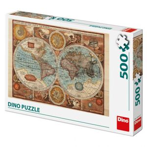 Dino Mapa sveta z R.1626 puzzle