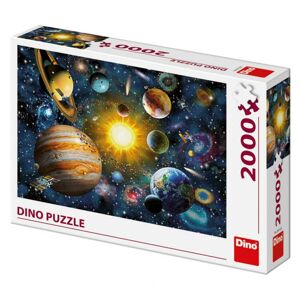 Dino puzzle Slnečná sústava 2000D