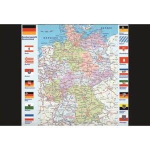 Oxybag Podložka na stôl 68x44cm mapa Európy NJ