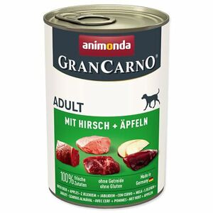 Konzerva Animonda Gran Carno Adult s jelenem a jablky 400g                     KS