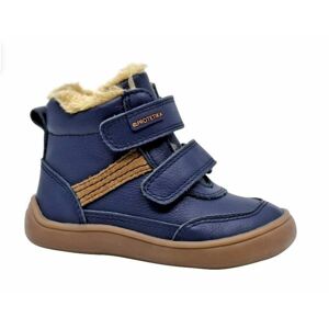 Chlapčenské zimné topánky Barefoot TARGO NAVY, Protetika, modrá - 21