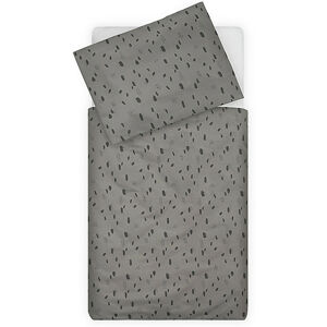 Jollein Bavlnené obliečky Spot Grey 100x135/140 cm