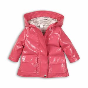 Kabát dievčenské nepremokavý do dažďa, Minoti, PARIS 7, růžová - 80/86 | 12-18m