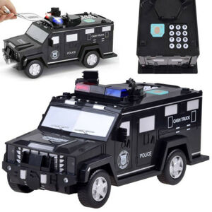 Pokladnička policajné auto Iso Trade čierna - 14369