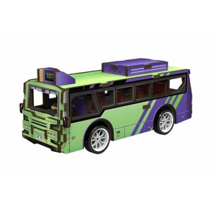 3D drevené puzzle - Autobus 14 cm, Wiky creativity, W035430
