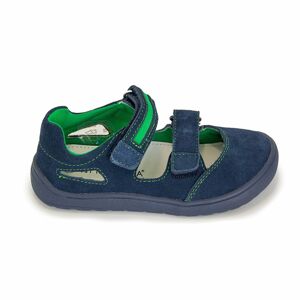 Chlapčenské sandále Barefoot PADY NAVY, Protetika, modrá - 25