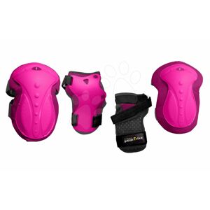 smarTrike chrániče Safety Gear set XS na kolená a zápästia z ergonomického plastu ružové 4002001
