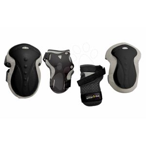 smarTrike chrániče Safety Gear set M na kolená a zápästia z ergonomického plastu čierne 4002005