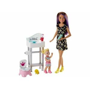 Mattel Barbie Opatrovateľka herný set s umývadlom