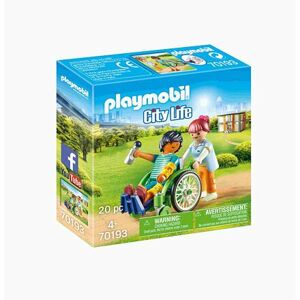 Playmobil Pacient na invalidnom vozíku