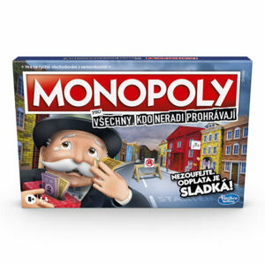 HASBRO Monopoly pre všetkých, ktorí neradi prehrávajú CZ verzia