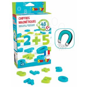 Smoby sada detských magnetov 48 kusov 430101 modro-zelené
