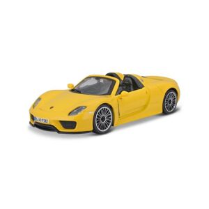 Bburago 1:24 Plus Porsche 918 Spyder Yellow