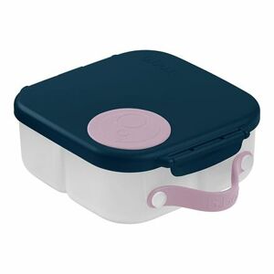 b.box Olovrantový box stredný - indigo/ružový
