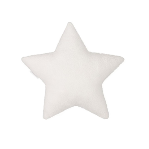Mini boho vankúš hviezda vanilka 36 cm