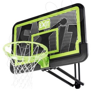 Basketbalová konštrukcia s doskou a košom Galaxy wall mount system black edition Exit Toys oceľová uchytenie na stenu nastaviteľná výška