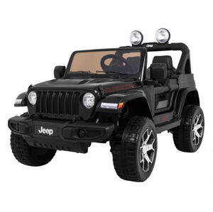 Elektrické autíčko Jeep Wrangler Rubicon Ramiz JWR555 - čierne