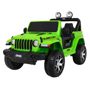 Elektrické autíčko Jeep Wrangler Rubicon Ramiz JWR555 - zelené