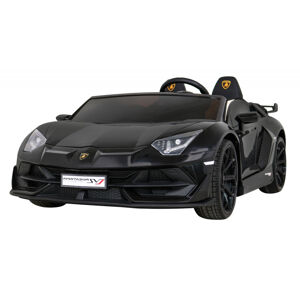 Lamborghini SVJ DRIFT pre 2 deti Black + funkcia Drift + Diaľkové ovládanie + MP3 LED + Free Start