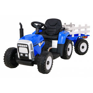 RAMIZ Elektrický traktor s prívesom BLOW XMX-611 - modrý