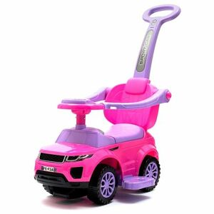Baby Mix Detské hrajúce jazdítko 3v1 ružové