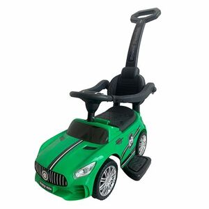 Baby Mix Jazdítko s tyčou Racer zelené