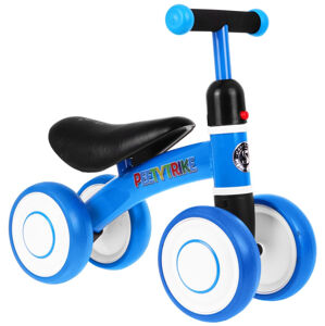 RAMIZ Detský balančný bicykel PettyTrike 4-kolesový - modrý