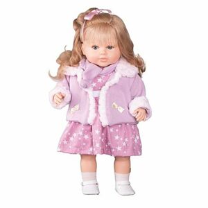Berbesa Luxusné hovoriace detská bábika-dievčatko Kristína 52cm