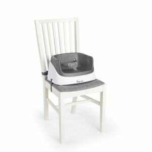 INGENUITY Podsedák na jedálenskú stoličku SmartClean Toddler - Slate 2r+, do 15 kg