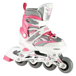 Detské kolieskové korčule NILS Extreme NA10602 ružové Veľkosť: L(39-42)