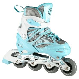 Detské kolieskové korčule NILS Extreme NA10602 modré Veľkosť: L(39-42)
