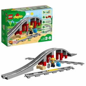 LEGO DUPLO Town 10872 Vlakový most a koľajnice