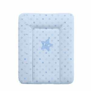 Ceba Baby Prebaľovacia podložka na komodu mäkká 50 x 70 cm - Hviezdy modrá