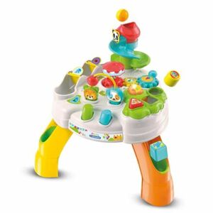 Clemmy baby - Veselý hrací stolík s kockami a zvieratkami