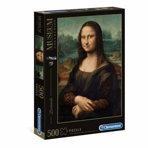 Puzzle 500 dielikov Múzeum - Mona Lisa