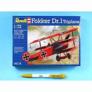 Plastic ModelKit lietadlo 04116 - 'Fokker DR. 1 Triplane (1:72)