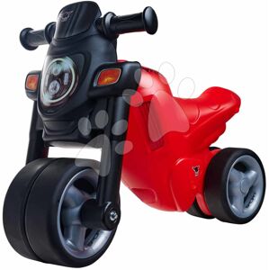 Odrážadlo motorka Sport Balance Bike Red BIG so zvukom široké dvojité gumené kolesá červené od 18 mes