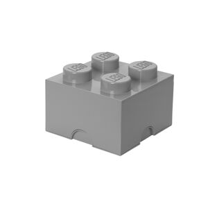 LEGO úložný box 4 - šedá