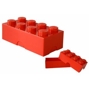 LEGO box na desiatu červená