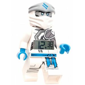 LEGO Ninjago Zane - hodiny s budíkom
