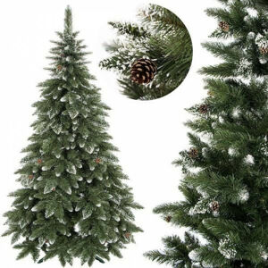 Vianočný stromček zasnežená borovica 240 cm SPRINGOS CT0079