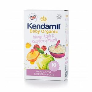 Kendamil Bio / Organická ovsená kaša s ovocím (Mango, jahoda, malina) - (150g)