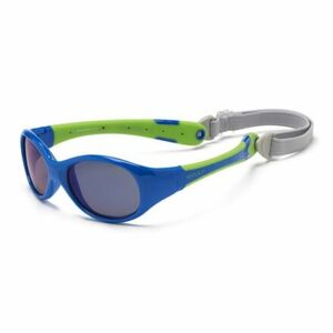 KOOLSUN slnečné okuliare FLEX modrá/limetka 3+